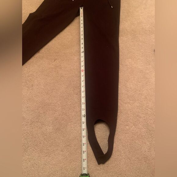 NWT Theory Garnet Pull on Stirrup Pants leggings - Picture 12 of 13